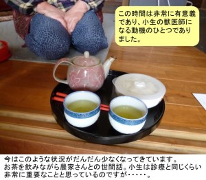 第３１５話： 茶どん、飲んでいっきゃんか～